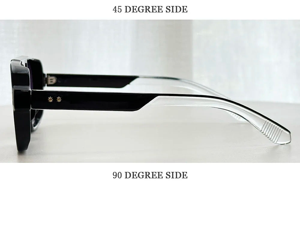 Vintage Square Sunglasses With UV400 Protection