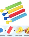 4pcs Water Blaster Water Guns for Kids Shooter Portable 4 Colors 30ft Range Children Foam Water Gun Summer Swimming Pool Toys