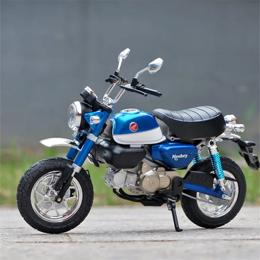 Diecast Honda Monkey 125 Motorcycle Model 1 to 9 Scale