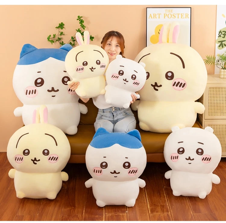 Cute Rabbit Bear Character Plush Toy Soft Pillow Cushion