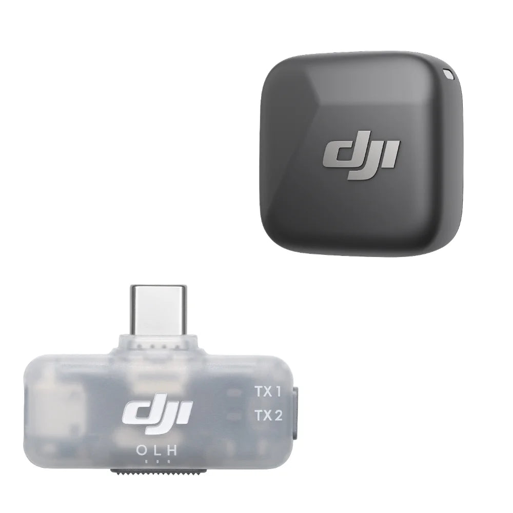 Compact Wireless Lavalier Microphone Mobile Version with Noise Reduction and High Quality Audio