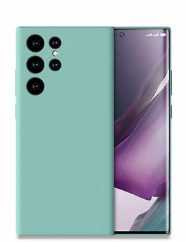 Square Liquid Silicone Case For Samsung Galaxy S24 S23 Luxury Shockproof Soft Cover
