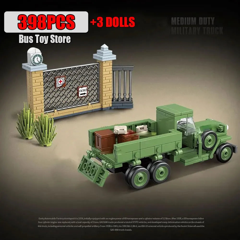 Soviet Military Series IS-2M Tank KV-2 Heavy Tank Truck WW2 Tank Building Blocks Bricks Model Set Toys for s Gifts Technical