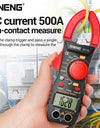 Clamp Meter Multimeter With HD Backlight Display Screen Mini Amperimetric Clamp Tester Noncontact Electrician Tools
