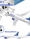 20cm 1/300 Scale Model Plane Diecast Airplanes Jet Blue 737 Airlines Model Airplane for Collections & Gifts