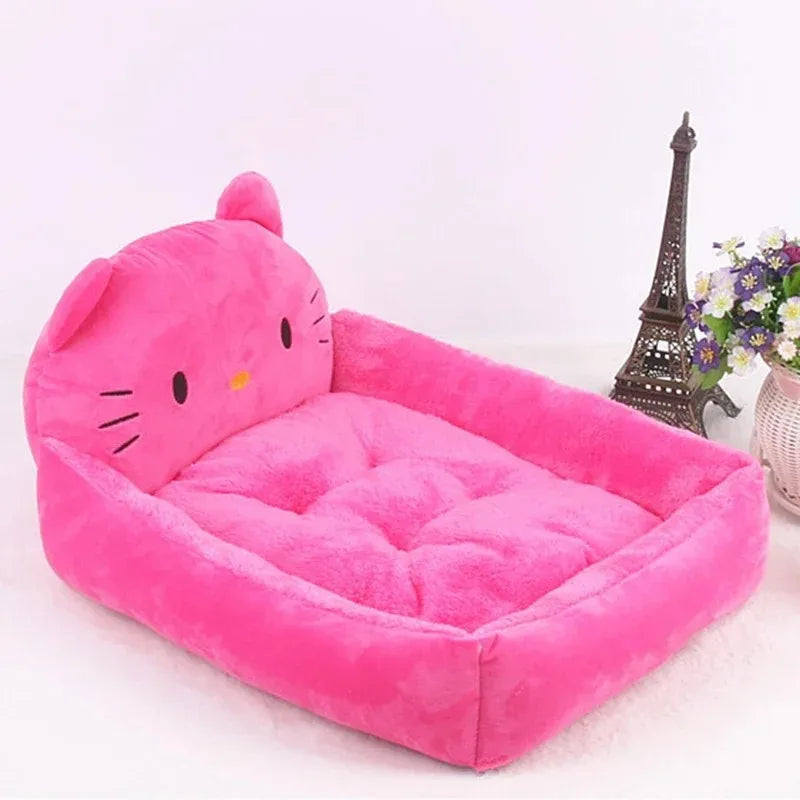 Plush Pet Bed Sofa Cushion for Dogs and Cats