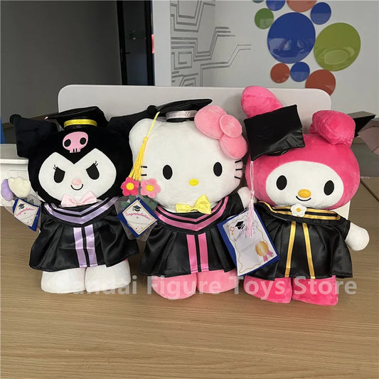 Graduation Style Cartoon Plush Doll Soft Sofa Pillow