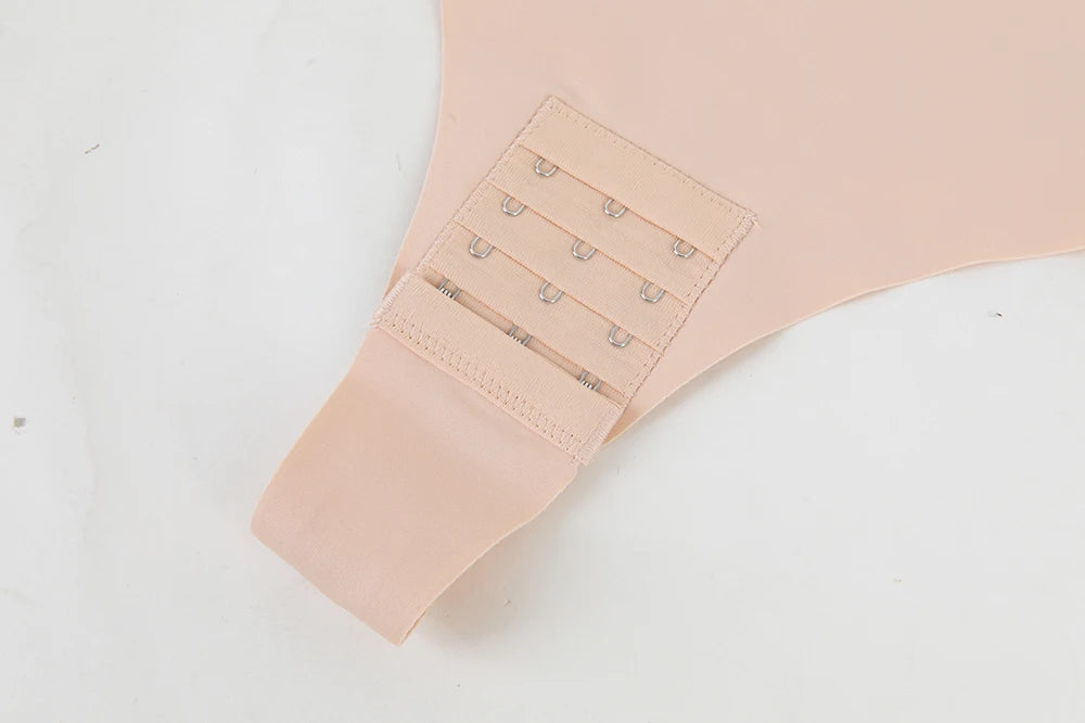 Strapless Thong Bodysuit for Women – Plus Size Tummy Control Shapewear