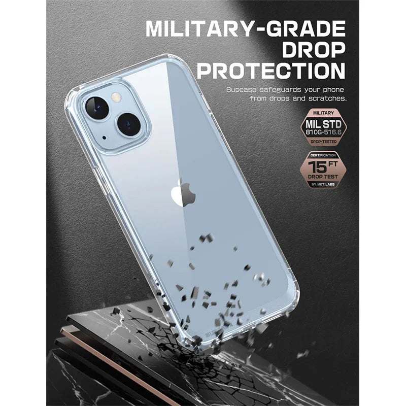 For iPhone 14 Plus Case 6.7 inch (2022 Release) UB Style Premium Hybrid Protective Bumper Case Clear Back Cover Case