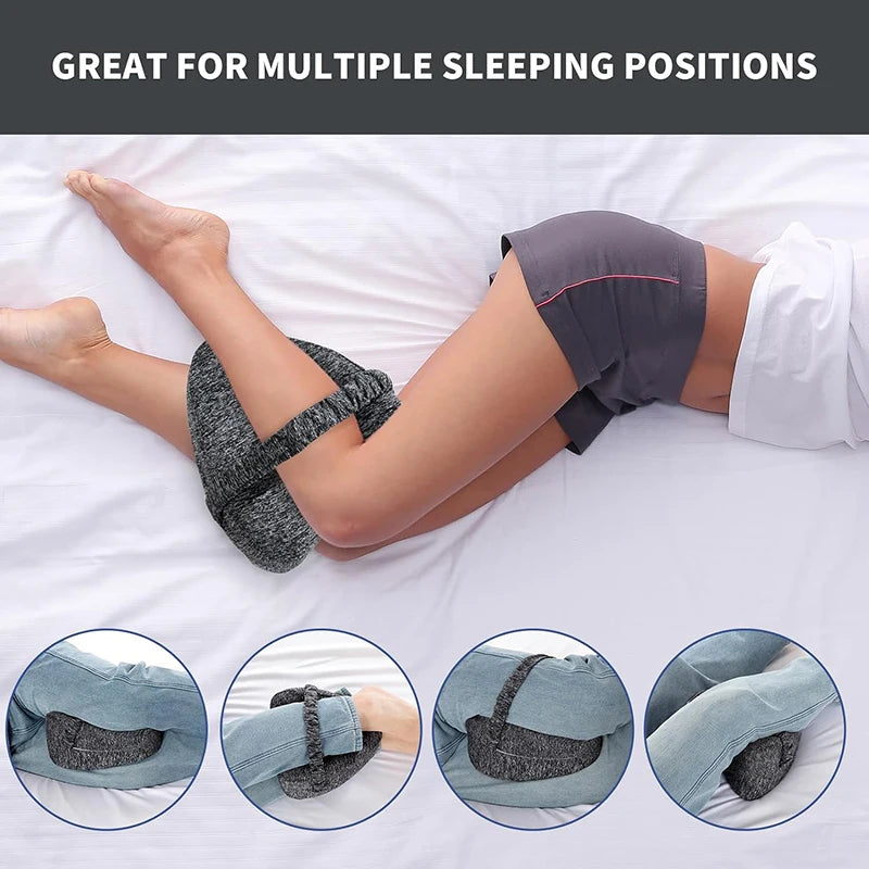 Memory Cotton Leg Pillow Sleeping Orthopedic Sciatica Back Hip Body Joint Pain Relief Thigh Leg Pad Cushion Home Memory Foam