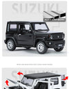 1:24 SUZUKI Jimny Alloy Car Model Diecasts Metal Off-Road Vehicles Car Model Simulation Sound and Light Collection Toy Gift