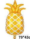 1PC Fruit Foil Balloon Peach Watermelon Strawberry Orange Pineapple Summer Party Decoration Supplies Kids Toy Gifts for Children