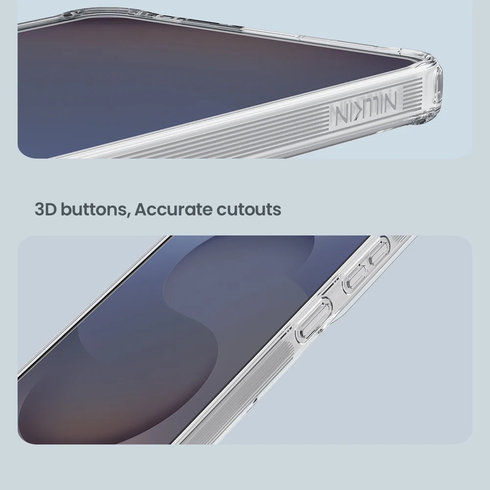 Transparent TPU + PC Soft Case for Samsung Galaxy S26 Ultra / S26 Plus – Silicone Clear Protective Back Cover