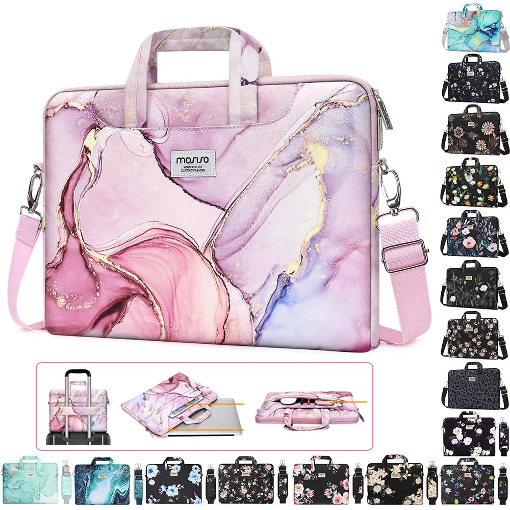 Laptop Bag 13 14 15 16 17.3 inch Shoulder HandBag for MacBook HP Acer Dell Asus Notebook Sleeve Office Travel Computer Briefcase