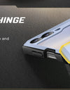 For Z Flip 7 FE/Z Flip 6 Cases Built-in  Ring Stand with Magsafe Full Coverage Hinge Protection Screen Protector Cover