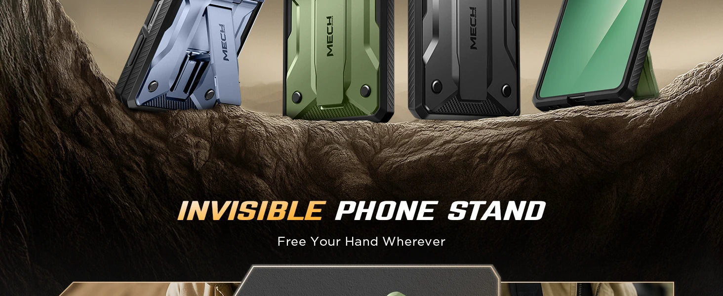 For Samsung Galaxy Z Flip 7 Case with Kickstand Hinge Protection Cover Built-in Privacy Screen Protector Phone Case & Belt-Clip