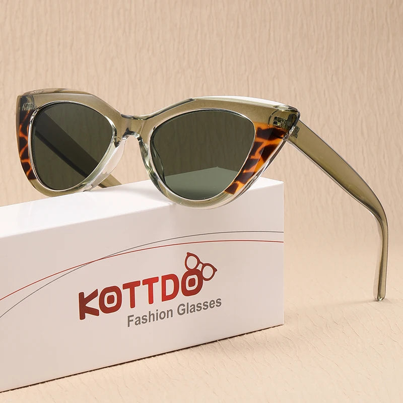 Vintage Cat Eye Sunglasses for Women UV400 Eyewear