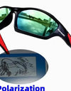 Motorcycle Glasses Men's Driving Camping Hiking Fishing Polarized Sunglasses Outdoor Sports UV400 Bicycle Glasses