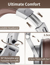 A71 Wired Headphones For Computer Phone With Mic Over Ear Stereo Hi-Res Headset Studio Headphone For Recording Monitor
