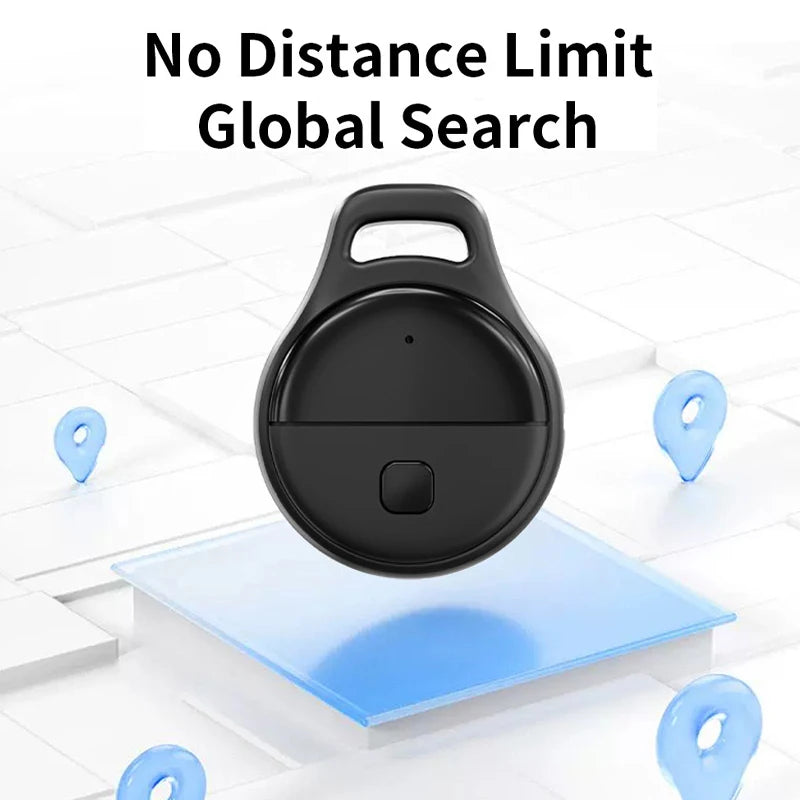 Mini Anti-lost Tracker Global Precision Positioning Locator With Find My App Extended Battery Life For  Pets Elderly