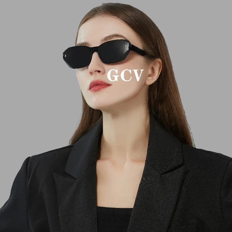 Cat Eye Acetate Polarized UV400 Fashion Sunglasses for Women Luxury Party Eyewear