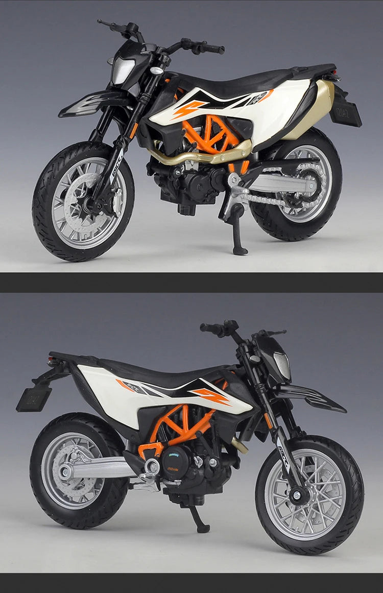 1 18 Scale KTM 690 SMC R Diecast Motorcycle Model