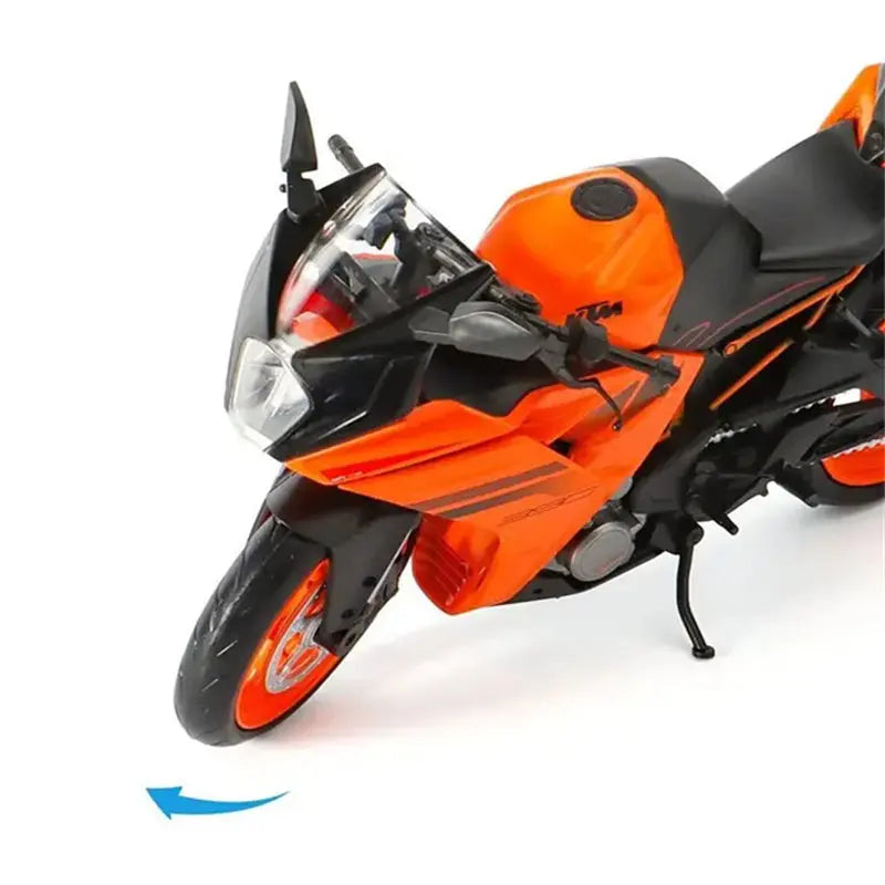 Diecast KTM RC 390 Racing Motorcycle Model 1 to 12 Scale