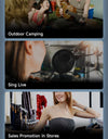 Portable Bluetooth Speaker Double Diaphragm Wireless Subwoofer Waterproof Outdoor Sound Box Stereo Music Surround