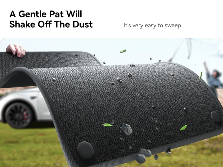 TPE Floor Mat Set for Tesla Model Y Juniper 2025 Right Hand Drive Waterproof Anti Slip Trunk and Interior Liner