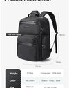 Anti Theft Laptop Backpack 15.6" Anti-wrinkle Waterproof USB Recharging Oxford Backpack Men Fashion Travel Bag Backpacks