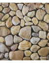 3D Wall Sticker Self-adhesive Faux Stone Wall Panel Peel and Stick Tile Backsplash for Kitchen Bathroom Waterproof Tile Sticker