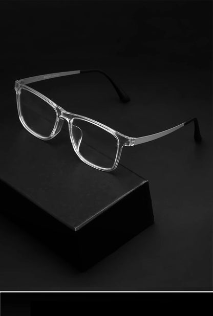 HONGMEI Ultralight Titanium Alloy TR90 Myopia Glasses Retro square Optical Prescription Eyeglasses Frame Men And Women