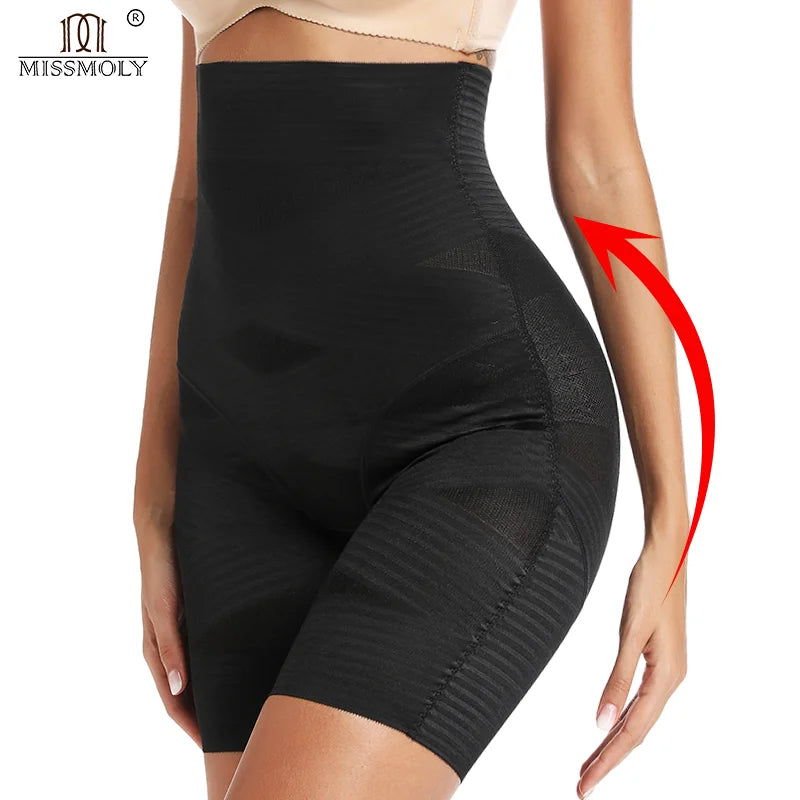 Butt Lifter Safety Underwear Shorts Women High Waist Trainer Control Panties Tummy Control Thigh Slimmer Hip Shapewear