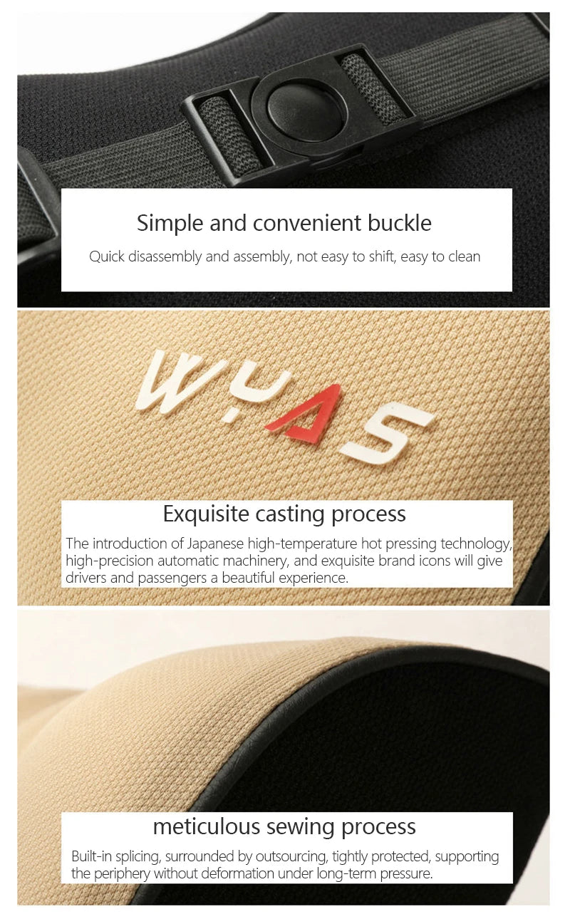 Car Lumbar Support Headrest Neck Pillow Support Universal Soft Neck Pillows Cushion Car Memory Foam Lumbar Pillow Back Support