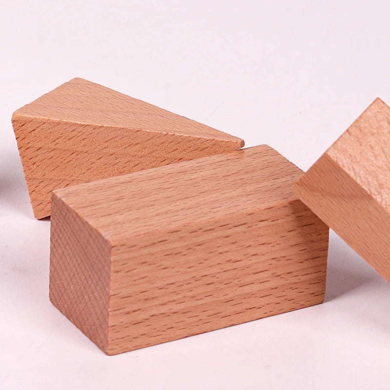 Wooden Geometric Shape Sensory Learning Toy