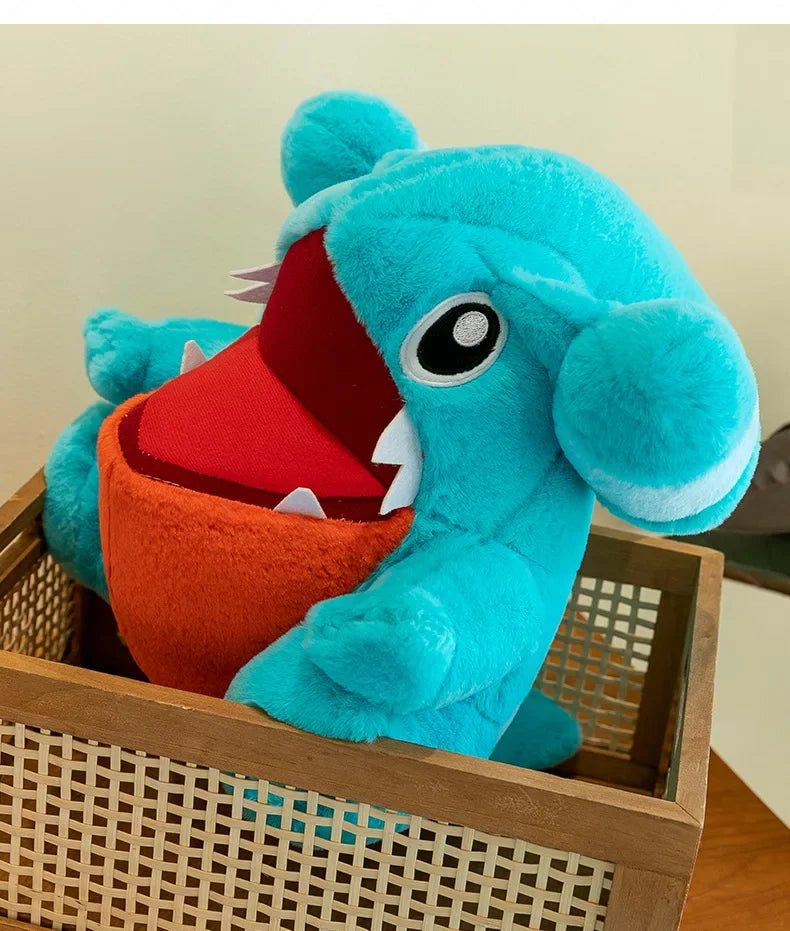 30/55cm Gible Pokemon Plush Toys Large Anime Doll Pillow Cartoon Griknot Gabite Pokémon Plushie Stuffed Gift for Kids Christmas