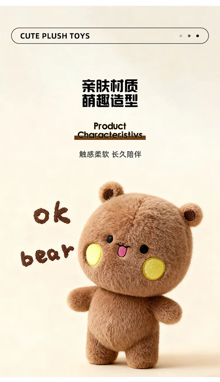 Large 60cm Cute Character Plush Toy Soft Stuffed Animal Doll