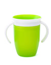 Baby Water Cups 360 Degrees Rotated Baby Learning Drinking Cup with Double Handle Flip Lid Leakproof Infants Water Cups Bottle
