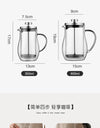 Bodum Design Double Wall Glass Coffee Pot Filter French Presses Kettle Heat-resisting Tea Bottle Follicular Household Flask