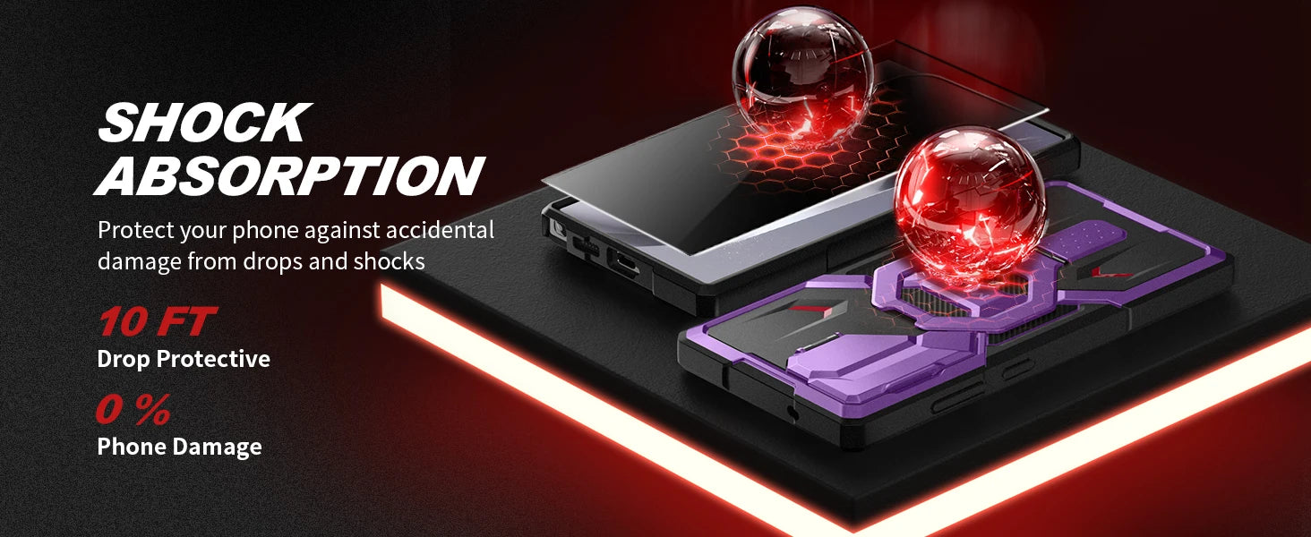 Case for Samsung Galaxy S25 Ultra with Privacy Screen Protector, MagSafe-Compatible Ring Stand, and Rugged Slim Design