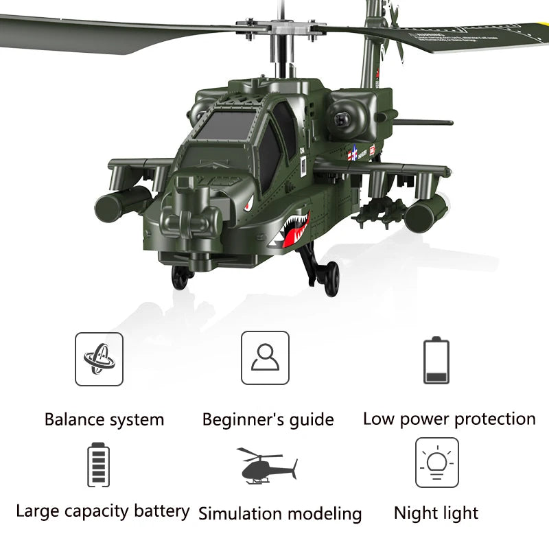 Syma remote control aircraft 's toy electric fighter anti-fall unmanned helicopter model birthday gift