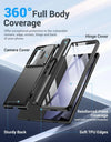 Big Stand For Z Fold 5 Case with Slide Camera Cover Built-in HD Screen Protector Full Body Heavy Duty Shockproof Slim Phone Case