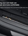 For Tesla Model Y Car Front seat Track protection cover Rear door sill anti kick plate Interior Decoration Refit Accessories