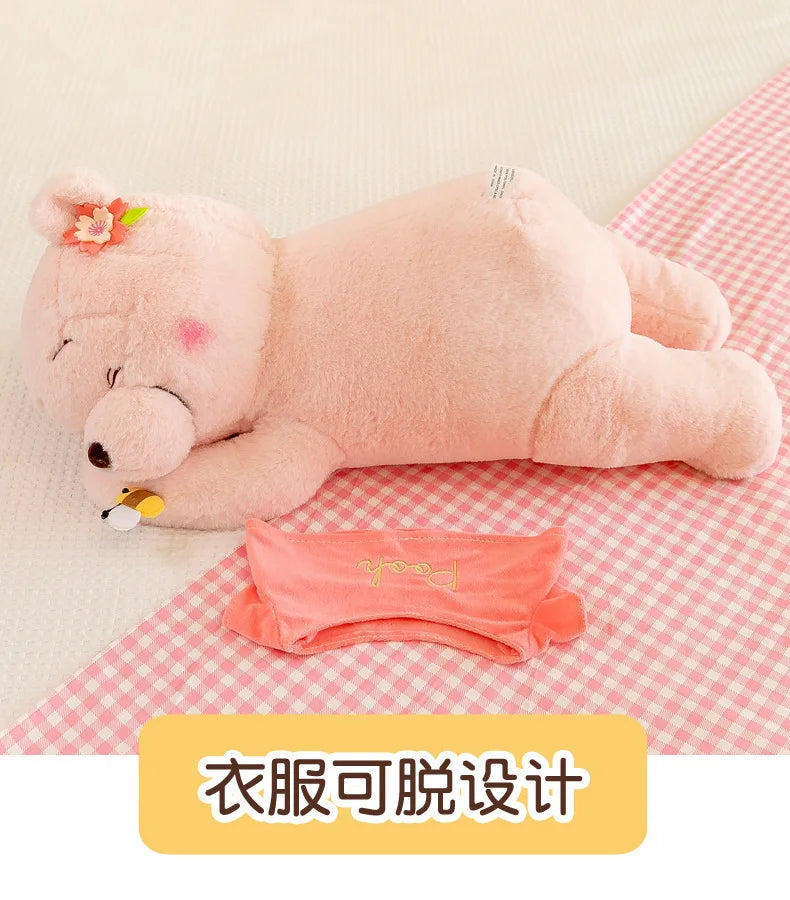 Winnie Bear Plush Stuffed Animal Soft Cartoon Pillow