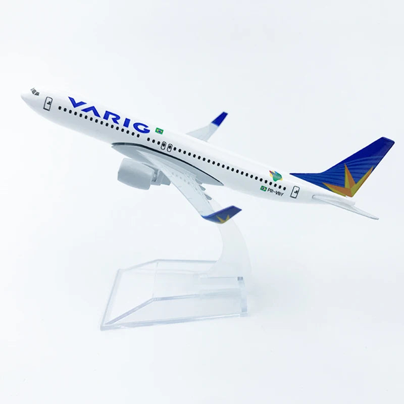 16CM VARIG Airlines Boeing 737 Aircraft Model