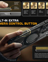 For iPhone 16 Case with Camera Control Capture Button UB Grip Heavy Duty Rugged Magnetic MagSafe Phone Case with Stand