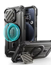 For iPhone 16 Pro Max Case 6.9" 2024 UB Mag XT Heavy Duty Rugged Strong Magnetic Phone Case with Camera Cover Kickstand