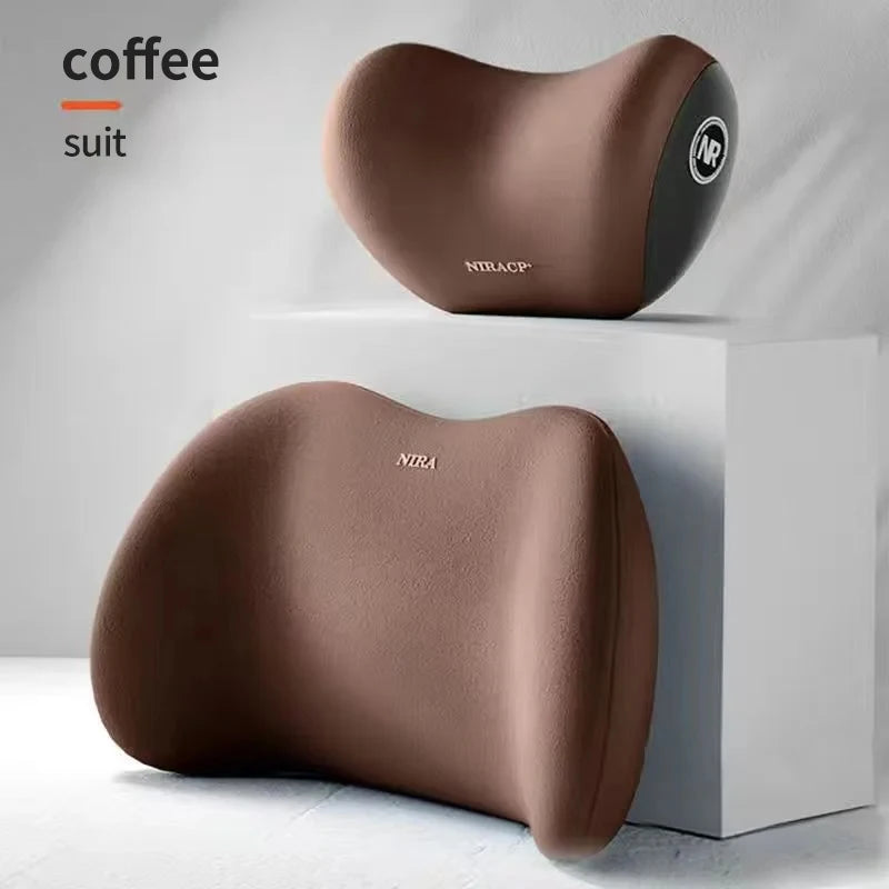 Memory Foam Car Neck Headrest Pillow Auto Car Seat Pillow Breathable Head Support Neck Rest Protector Automobiles Interior