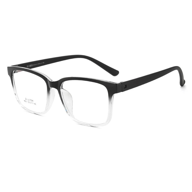 Ultralight 9g Flexible TR90 Optical Prescription Eyeglasses Frames For Men and Women Blue Light Blocking Reading