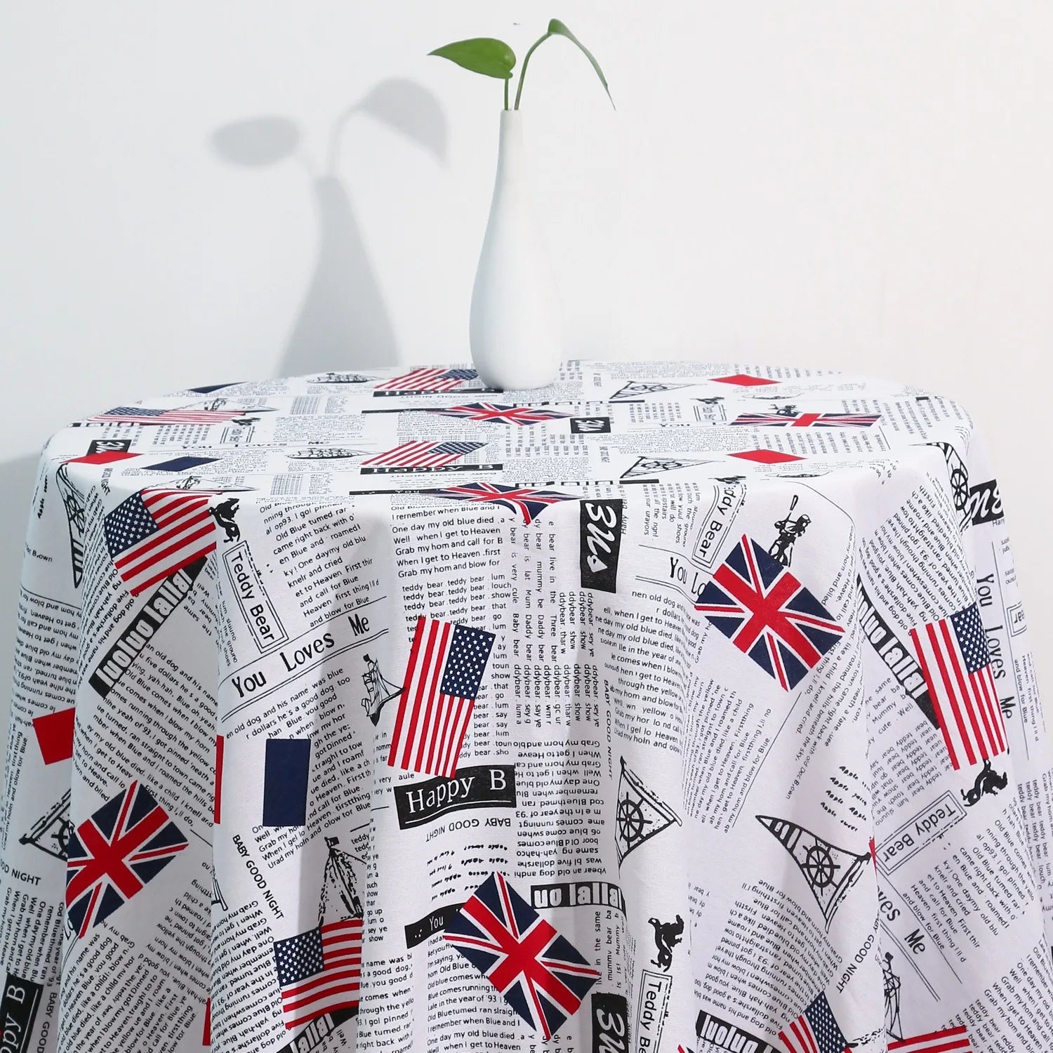 1M/2M/3M Factory spot supply printing canvas fabric, Handmade DIY sewing tent tablecloth, luggage and bags, home textile fabric